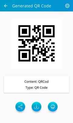 QR Code Reader android App screenshot 1