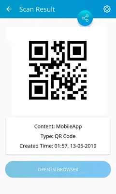 QR Code Reader android App screenshot 4